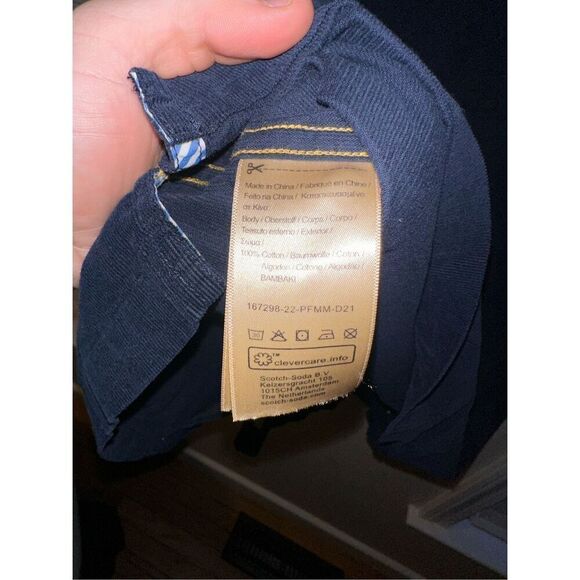 Scotch & Soda Hawaiian Corduroy Short Sleeved Shirt Size Large - Picture 7 of 7